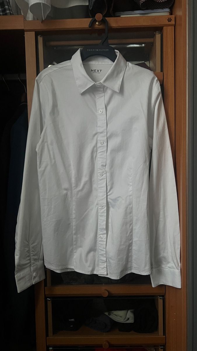 Next Camicette, T-shirt & Top: Next Weisses Hemd Gr.164 – Nuovo (secondo la descrizione) da Tagelswangen venduto da Bomu