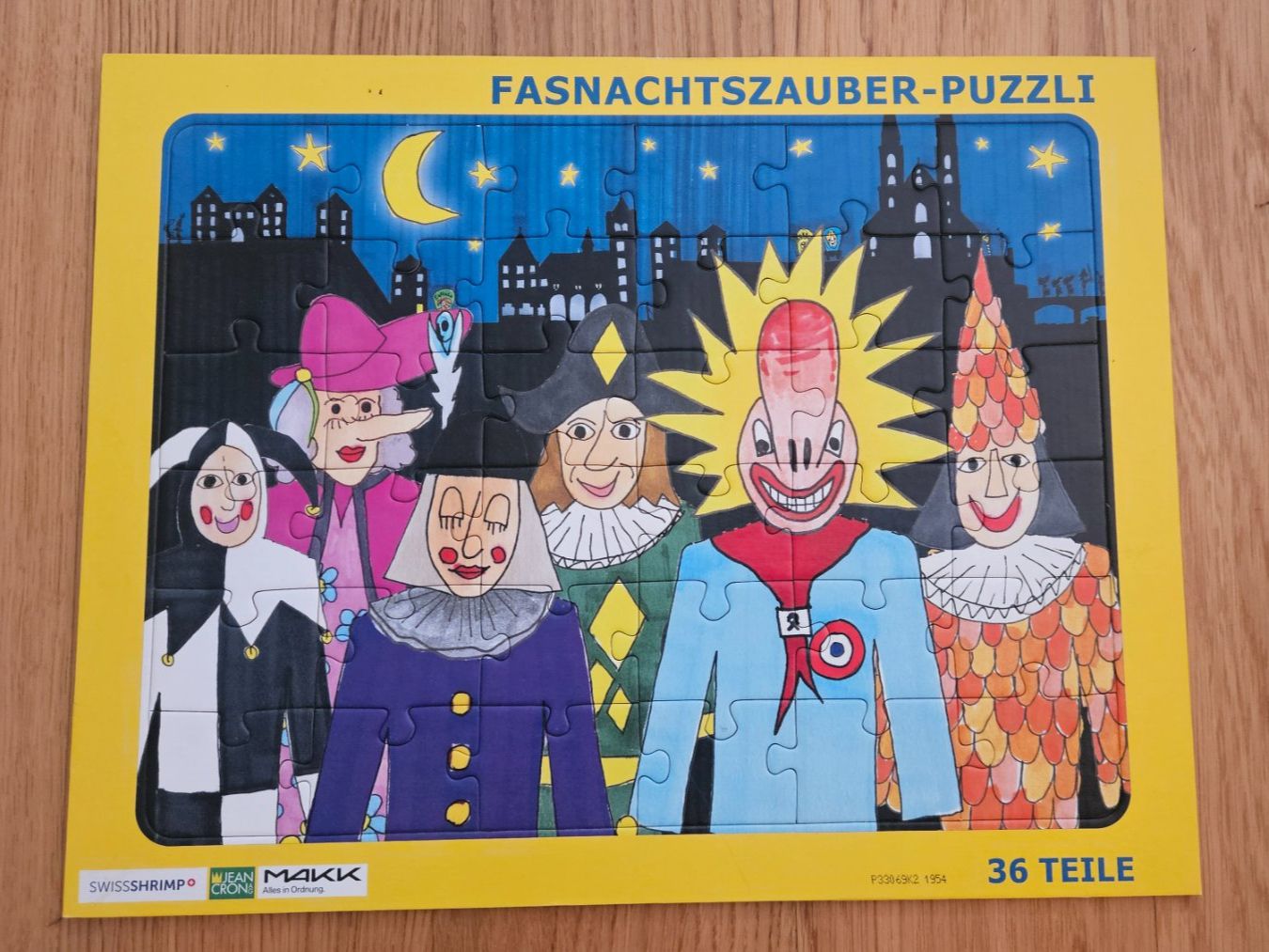 Puzzle: Fasnachtszauber-Puzzli – Usato da Binningen venduto da lar_9qmr