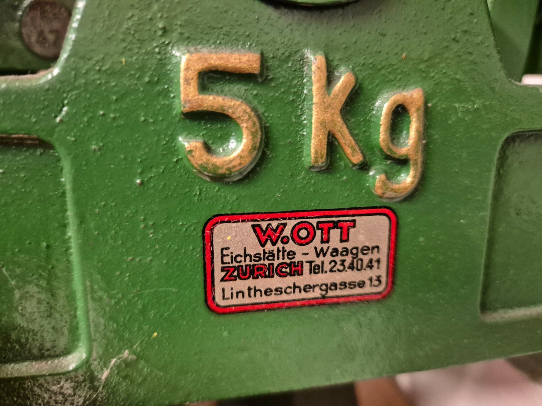 Bilance e pesi: WAAGE – Usato da Thalwil venduto da Poppa-Joe 3