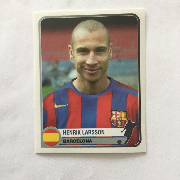 Panini Champignons of Europe 2005 Larsson Neu Rarität | Kaufen auf Ricardo