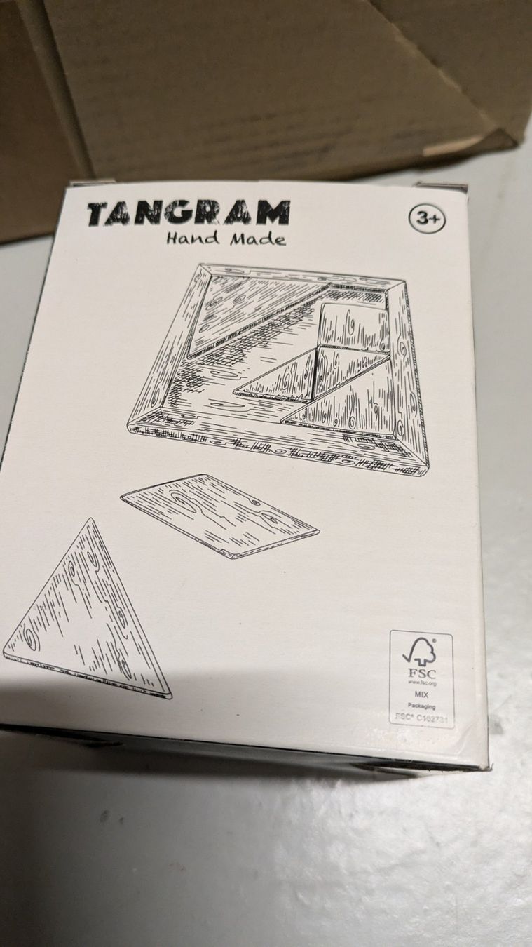 Spiele: minimosi TANGRAM - Hand Made – Neu (gemäss Beschreibung) aus Staufen von Fleby84 1