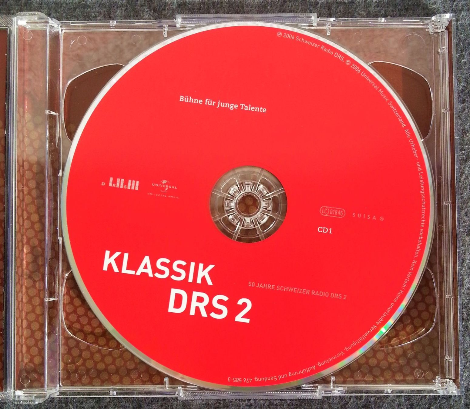 CD: Doppel-CD 50 Jahre DRS 2  - KLASSIK Jazz, 2006 – Usato da Oberriet SG venduto da Atir47 2