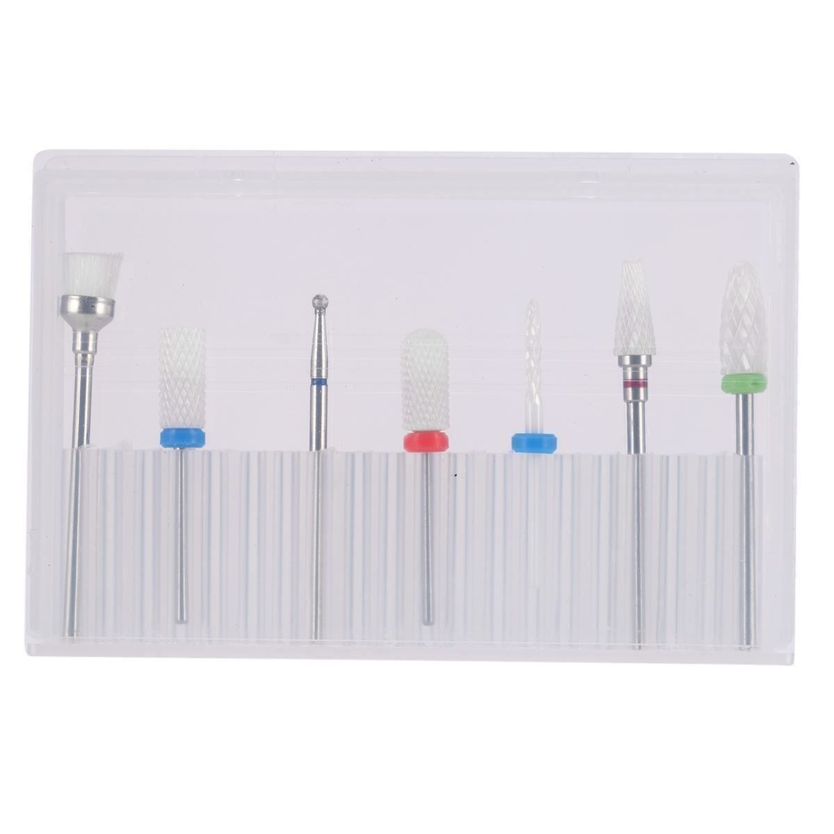 Manicure: 7 Stück Keramik Nagelfräser Bits Set – Nuovo (secondo la descrizione) da Thun venduto da yesky 6