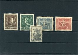 FL 1944/7 Nr. 202-206 ungebraucht