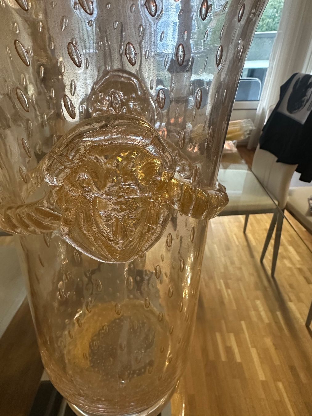 Versace Vasi & Recipienti: Vase Versace en verre doré . Neuve – Usato da Genève venduto da lka_65gh 1