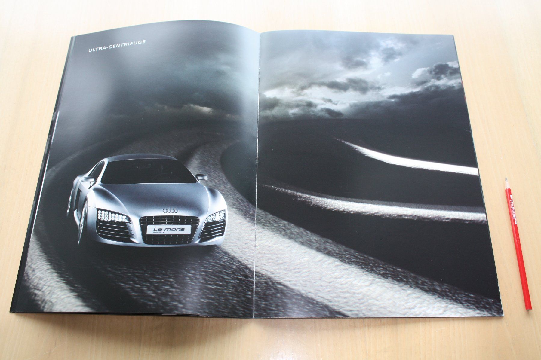 Audi Dokumente: Audi R8 Le Mans Quattro Grossformat Prospekt 9/2003 – Gebraucht aus Wikon von erwin400 3