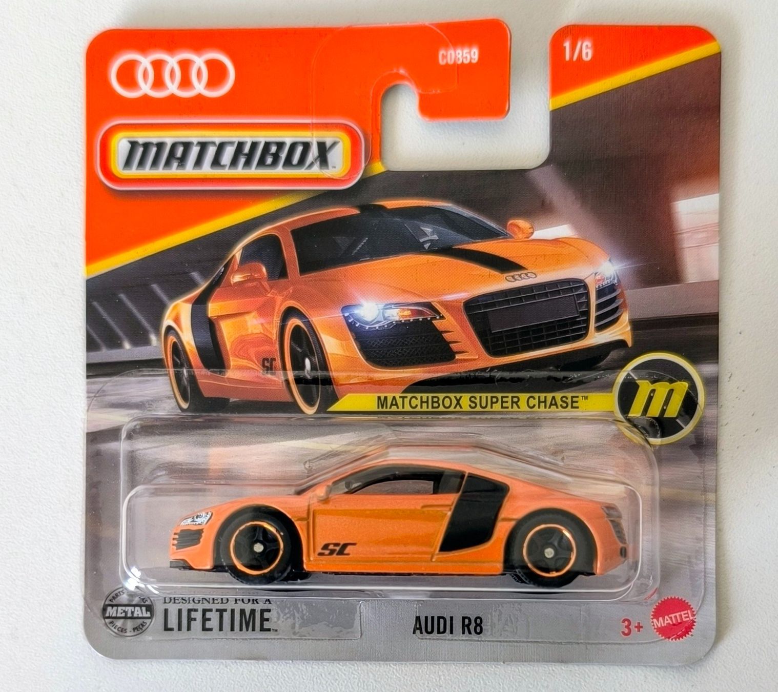 Matchbox Modellini d'auto: Matchbox SUPER CHASE Audi R8 – Nuovo e nell'imballaggio originale da Muttenz venduto da hak_dsk9