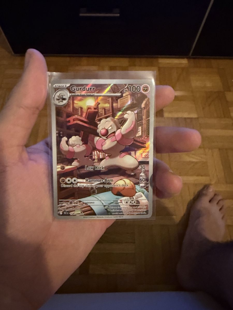 Pokémon Carte collezionabili: Carta Pokémon gurdurr – Nuovo (secondo la descrizione) da Bellinzona venduto da sa_2025h