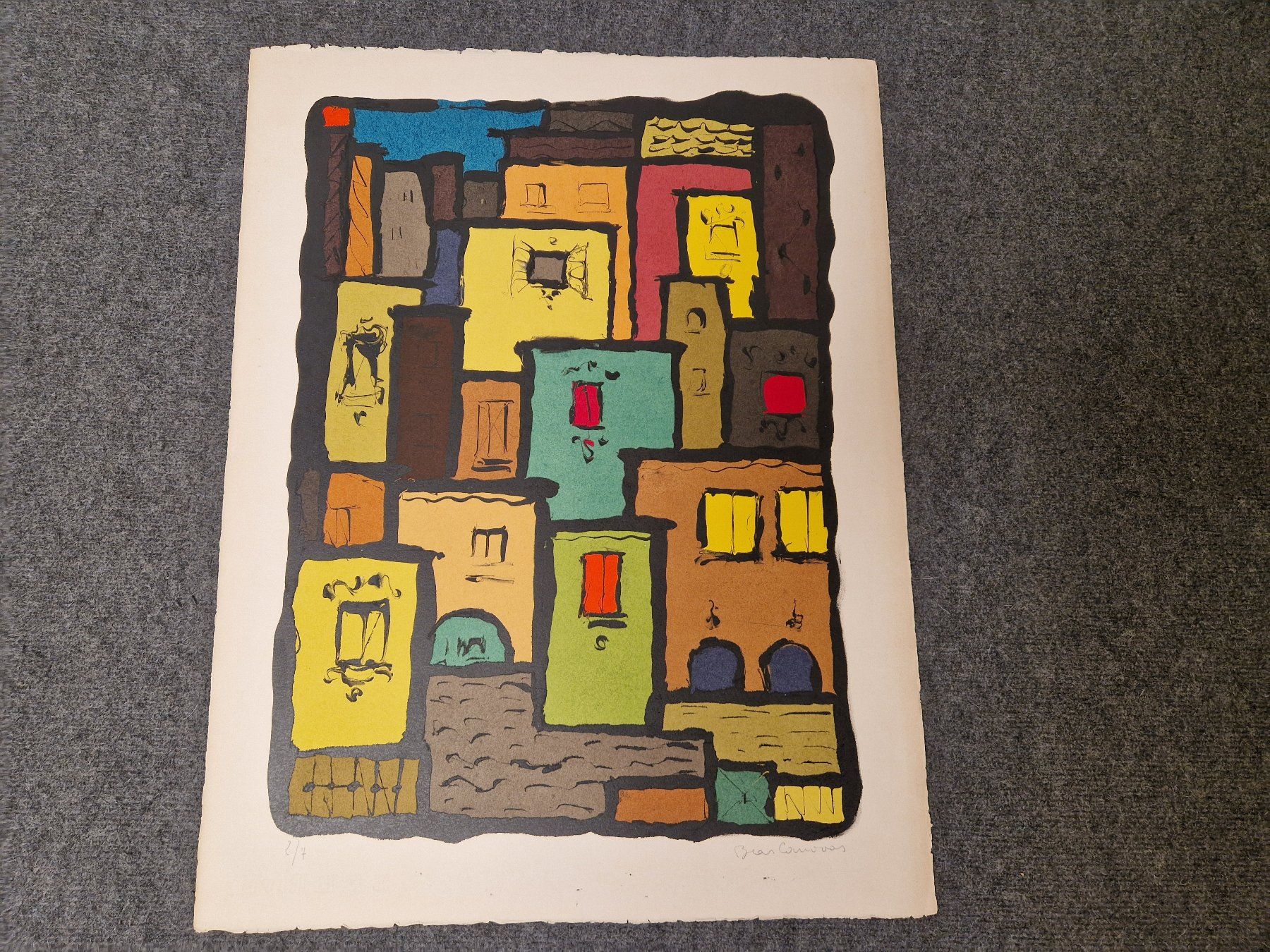 Grafica & Litografie: Litho Häuser Signiert – Usato da Seedorf BE venduto da Stibutz