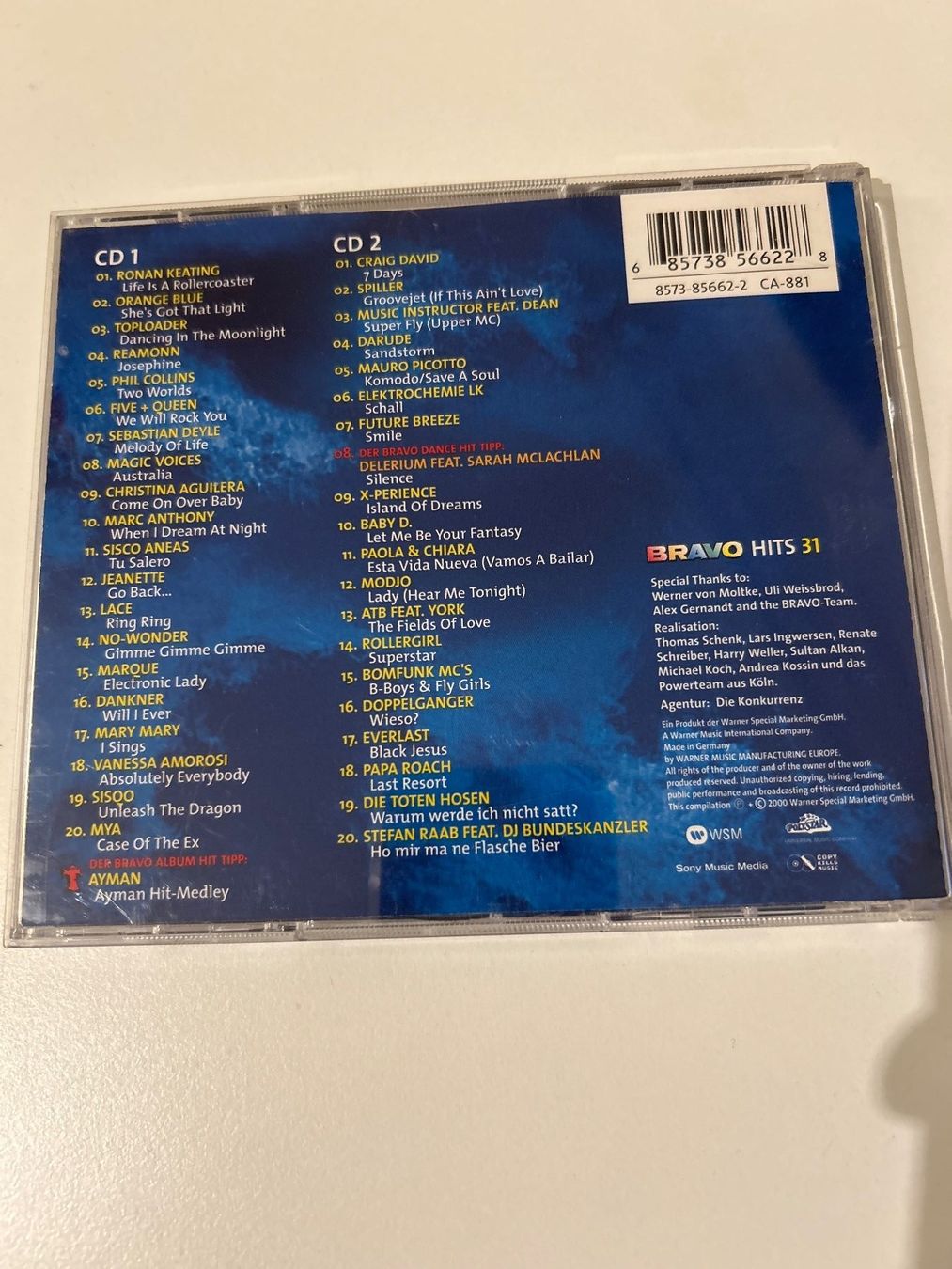 CDs: CD- Bravo Hits 31 – Gebraucht aus Guntershausen von Gloominati 1