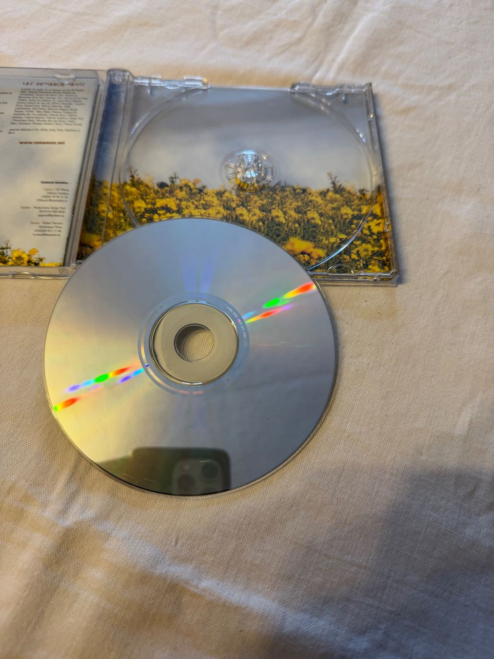 CD: Thierry Romanens - Les saisons du Paradis CD! – Usato da la Chaux-de-Fonds venduto da Lampe 3