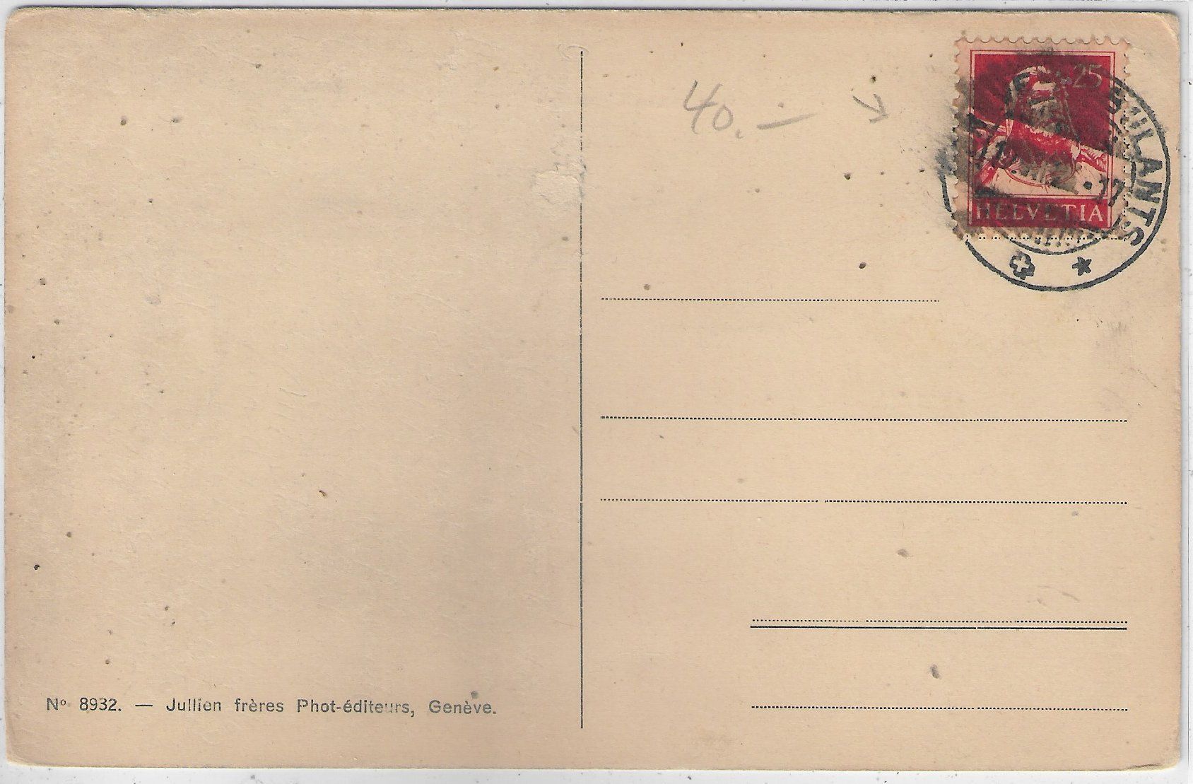 Cartoline postali: Hospice du Grand St. Bernard – Usato da Ettingen venduto da Kartenplanet 1