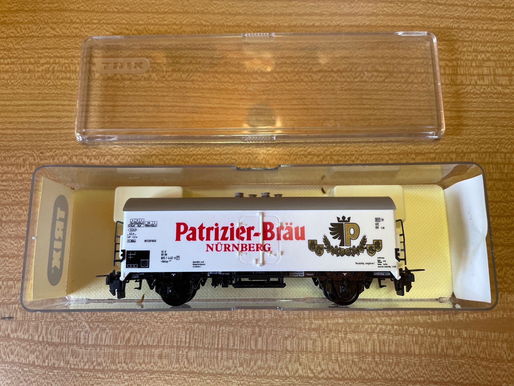 Trix Modellini di ferrovie: Trix Express H0 53346700 Patrizier-Bräu Nürnberg – Usato da Suhr venduto da Daneli7 4