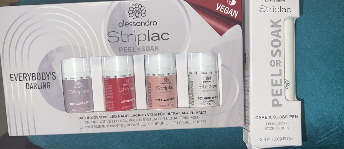Alessandro Smalto per unghie: Alessandro Striplac Peel or Soak Set & Pen Neu – Nuovo e nell'imballaggio originale da Oberentfelden venduto da Dianaaaaaa