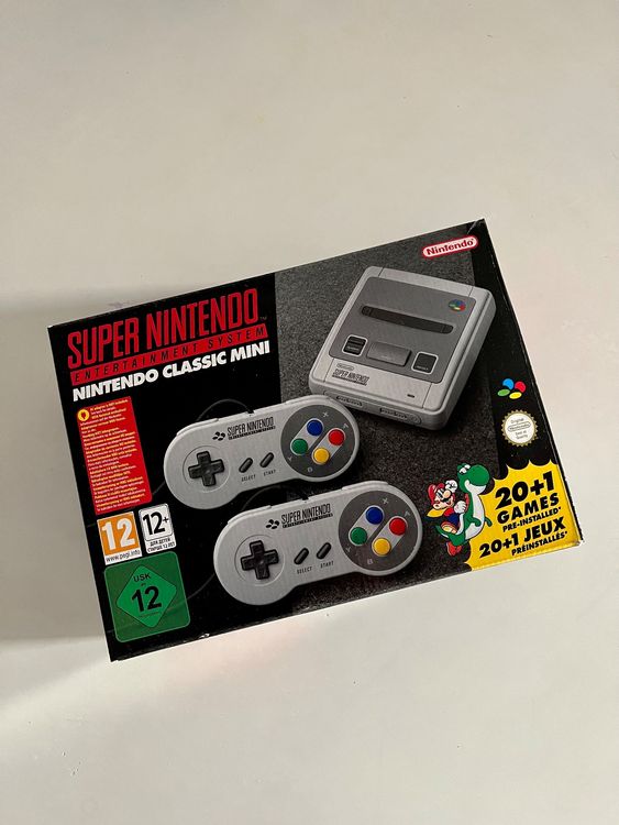 SNES Nintendo Classic Mini (Neu (gemäss Beschreibung)) in Versoix für ...