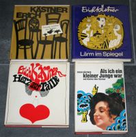 ERICH KÄSTNER, 4 Bücher, Lizenzausgabe Ex Libris Zürich