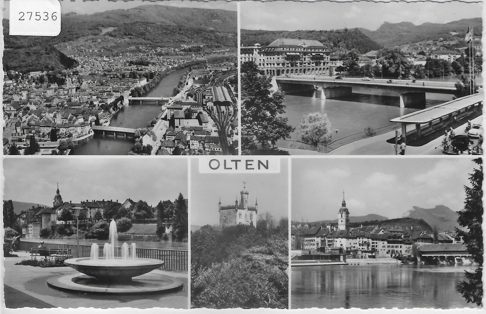 Cartoline postali: Olten - Multiview – Usato da Ettingen venduto da Kartenplanet