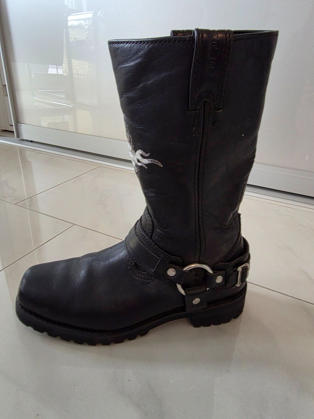 Harley-Davidson Scarpe da uomo: Original Harley Davidson Boots Grösse 41 1/2 – Usato da Unterlunkhofen venduto da a289339 1