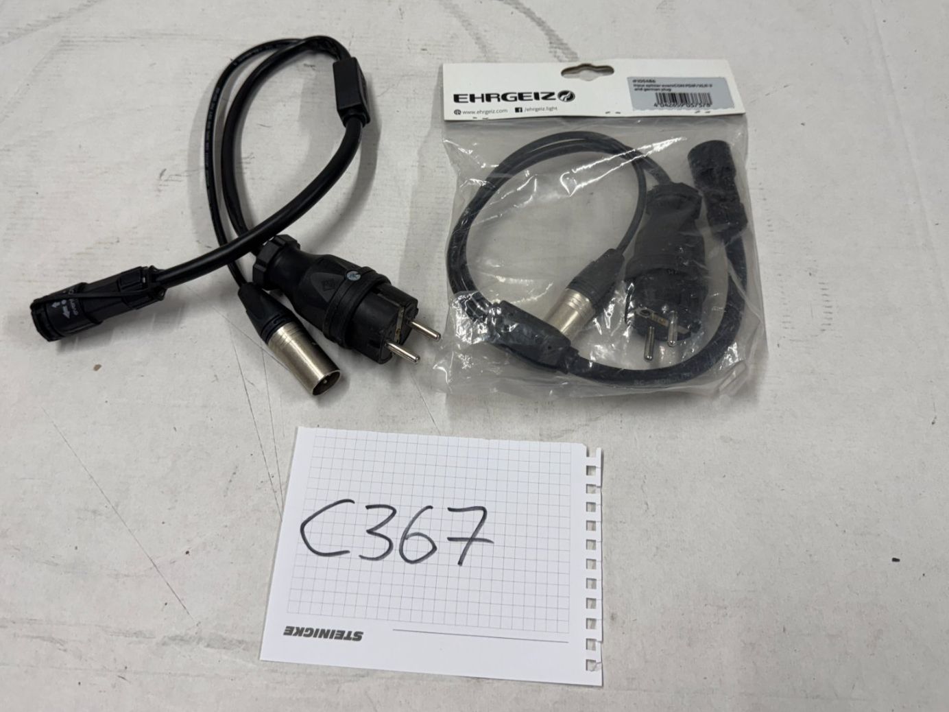 Unità & Adattatore: 2x Ehrgeiz Input splitter eventCON PD1F/XLR-3  (C367) – Nuovo (secondo la descrizione) da Däniken SO venduto da Profog1 5