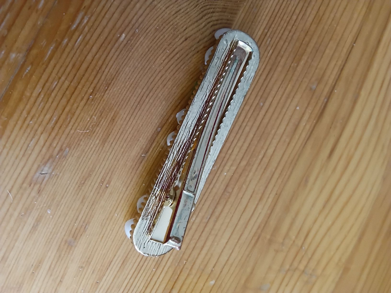 Accessori per capelli: Haarklammer goldfarbig – Nuovo e nell'imballaggio originale da St.Gallen venduto da Kristal54 3