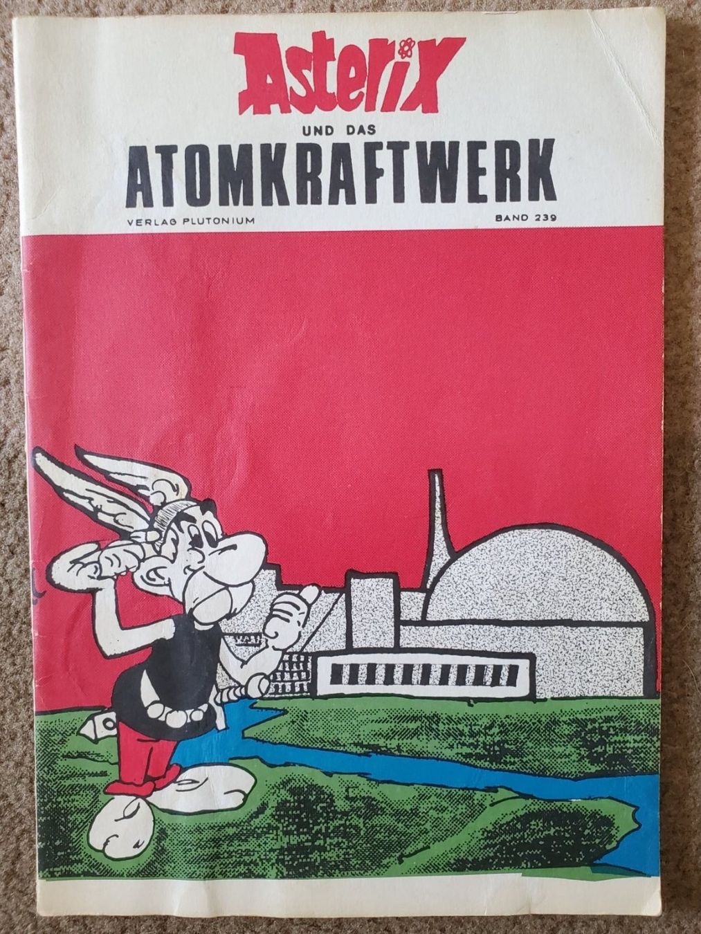 Fumetti: Asterix und das Atomkraftwerk – Usato da Opfikon venduto da Steins_Siedlung
