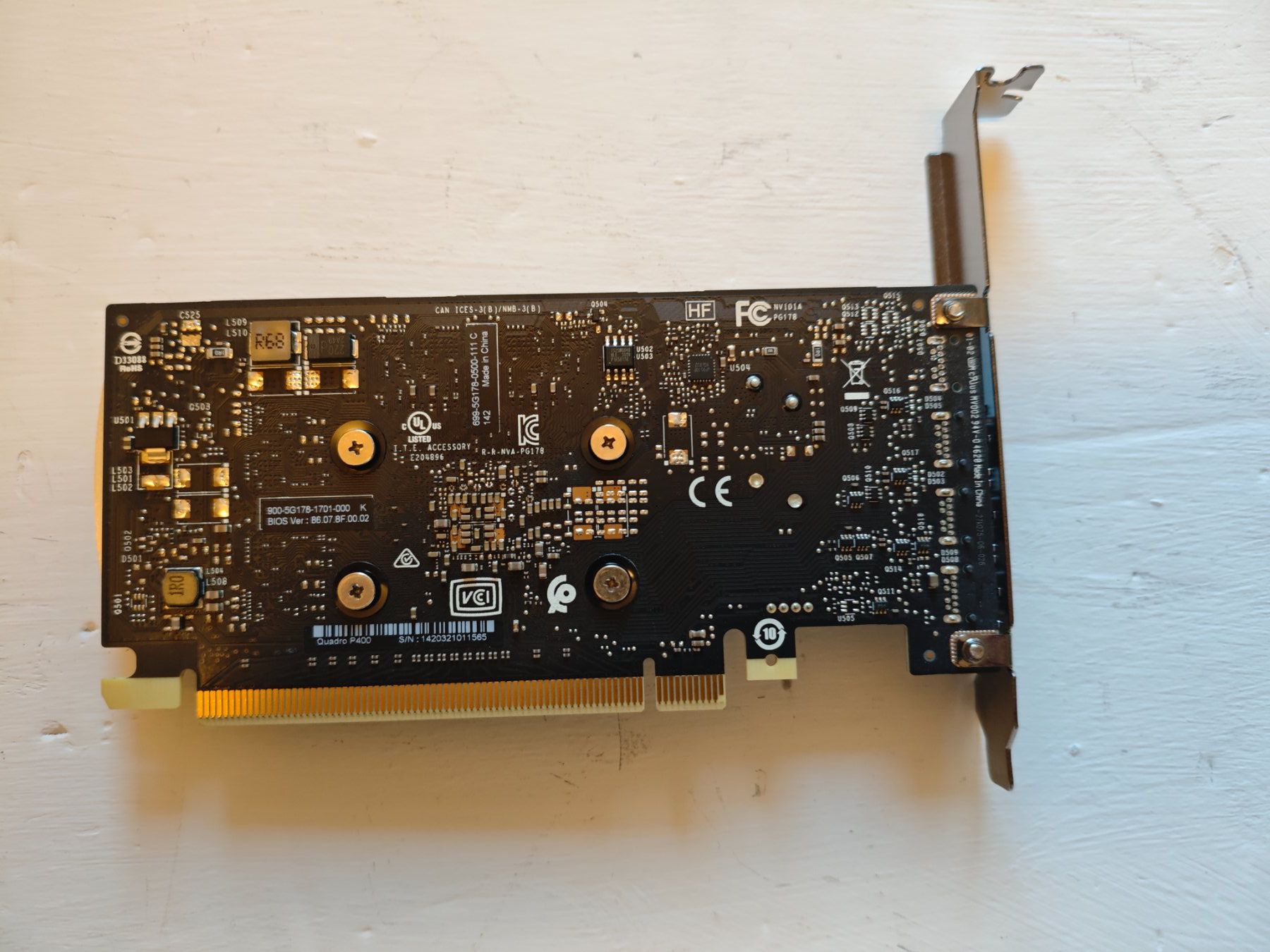 Nvidia Cartes graphiques: NVIDIA Quadro P400 2GB – D'occasion à Dübendorf par tho_v2cs 1