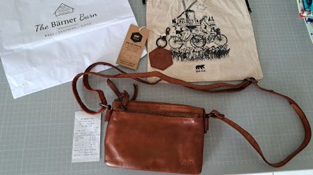 Handtasche BEAR 'ODIN' COGNAG neu