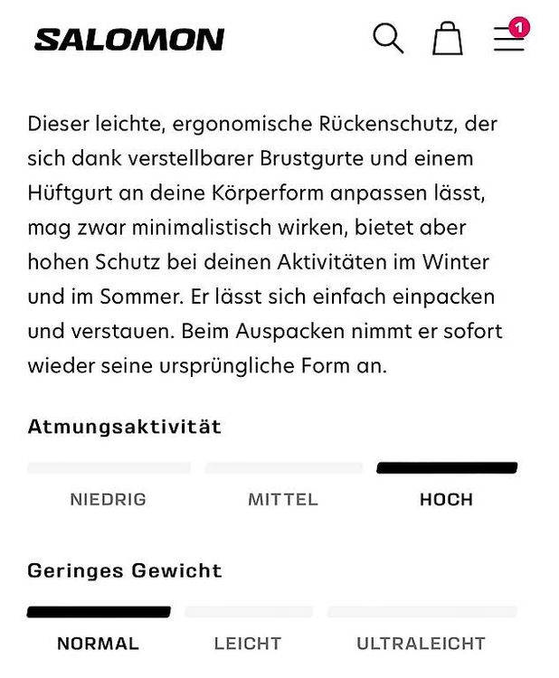 Protections: Rückenprotektor Kind – D'occasion à Langnau im Emmental par EvelineL 2