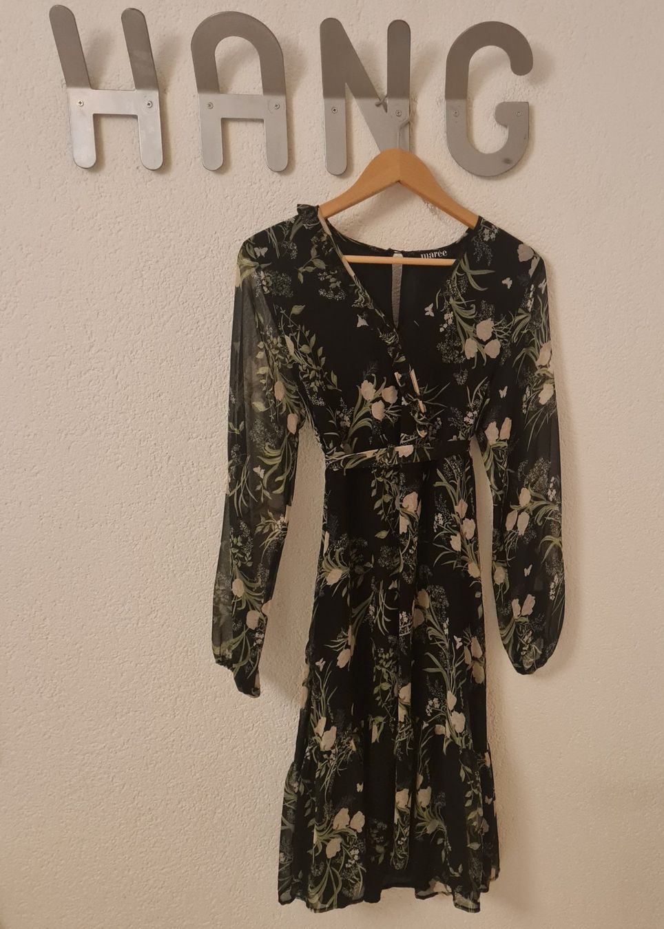 Vestiti: Kleid mit Bindegürtel und Floraldesign Grösse S – Nuovo (secondo la descrizione) da Lyss venduto da waldfee10 2