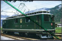 Meiringen. SBB-CFF Brünig HGe 4/4 1991.