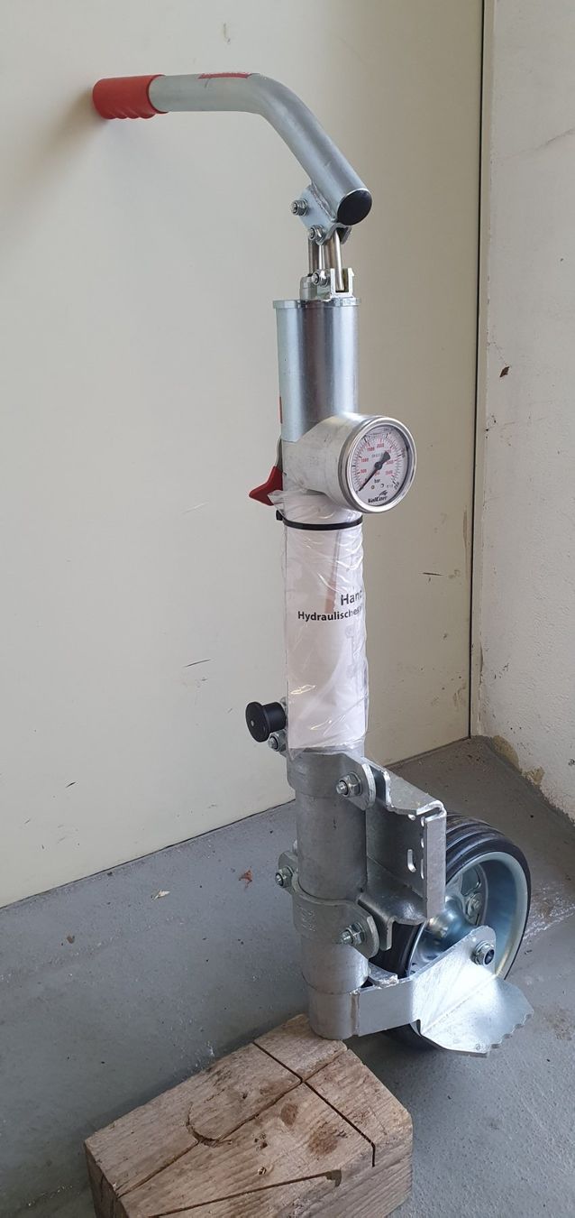 Rimorchi: Stützrad Hydraulisch mit Waage – Nuovo (secondo la descrizione) da Gunzgen venduto da HofmannAnhaenger 1