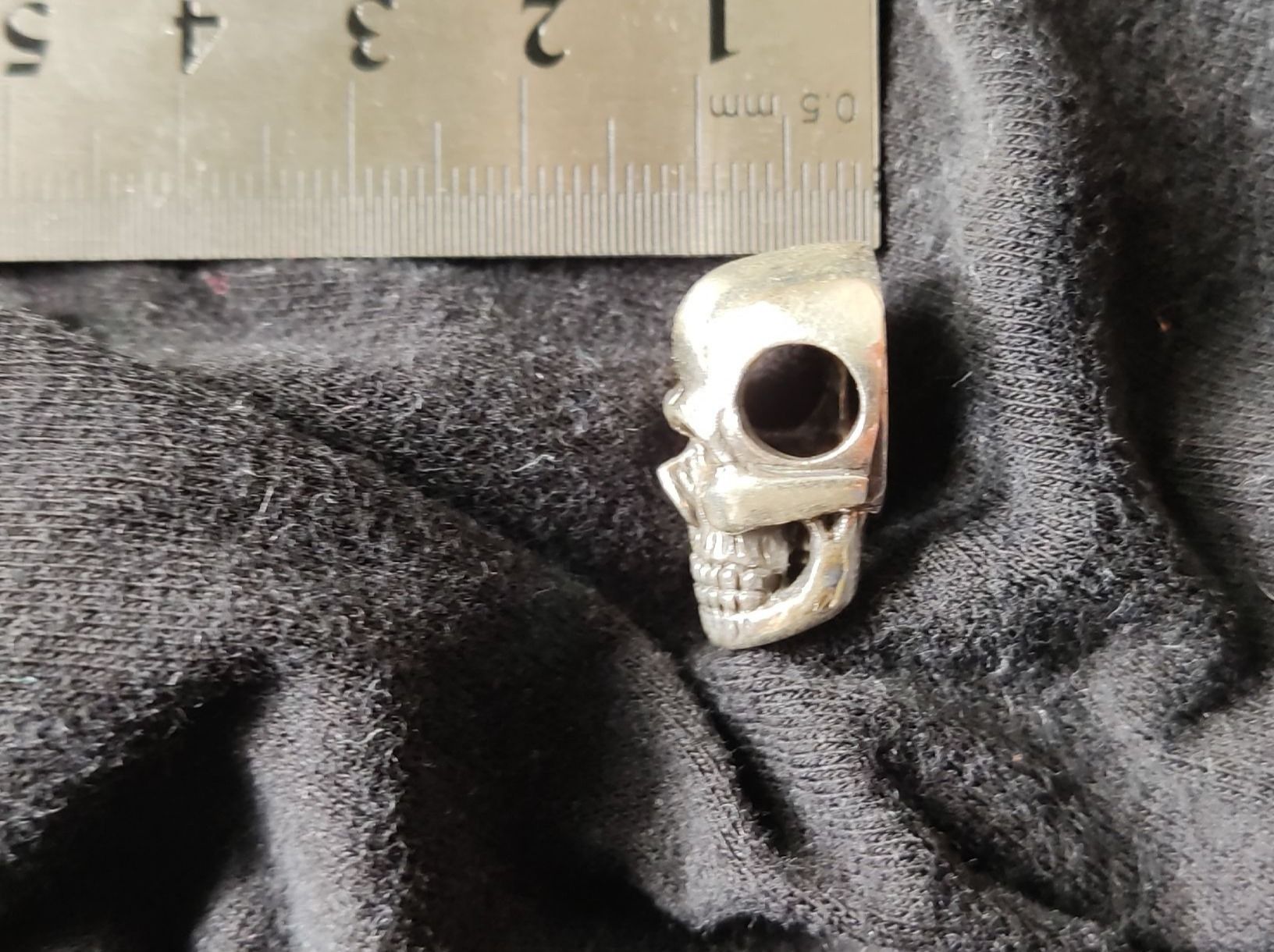 Ciondoli: Silber Skull Totenkopf Anhänger / Crâne – Nuovo (secondo la descrizione) da Laufen venduto da Sunjupite7 4