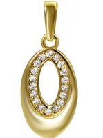 Anhänger echtgold und kette s925