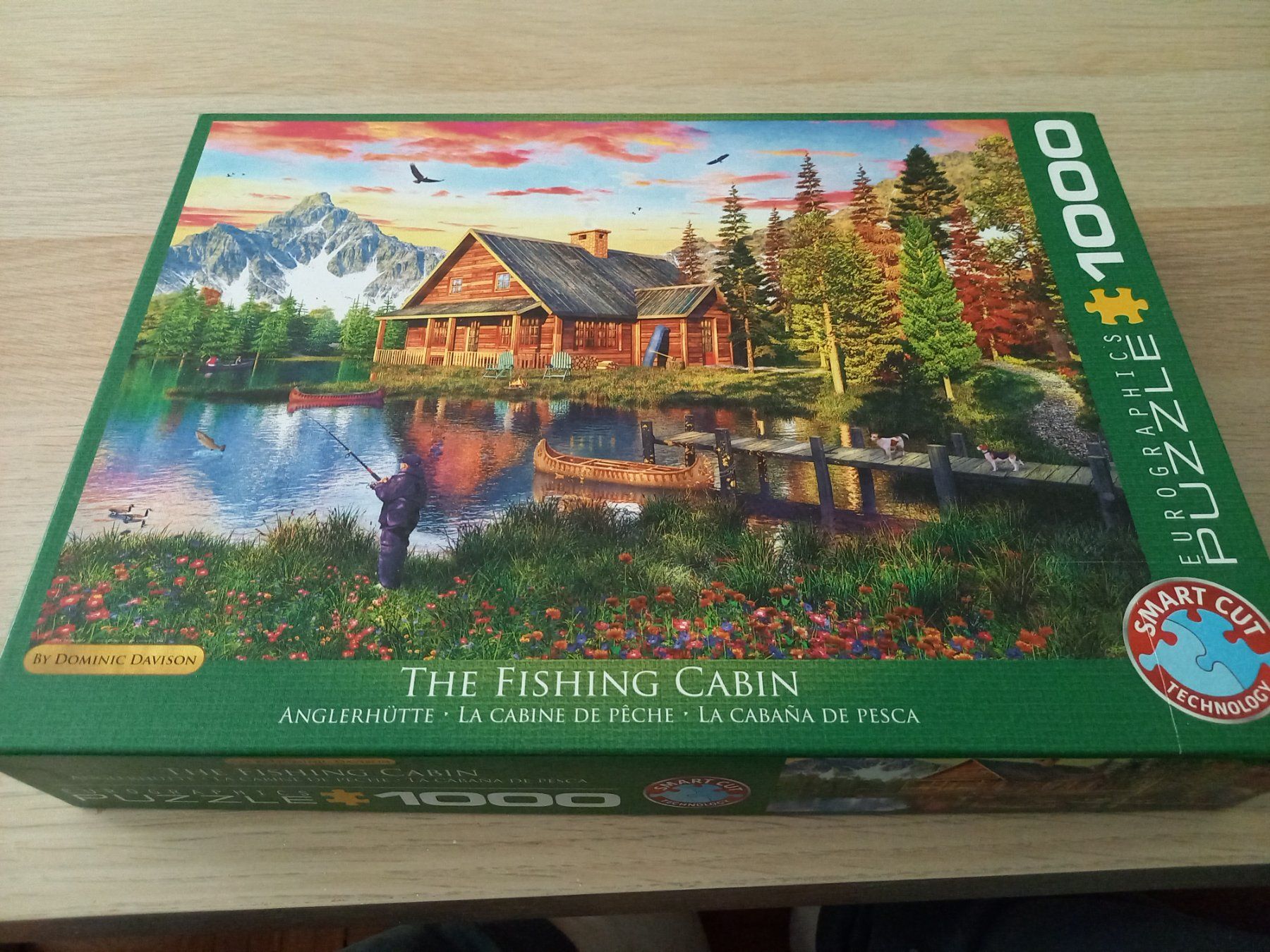 Puzzle: Puzzle Anglerhütte 1000 Teile – Usato da Luzern venduto da titanic68