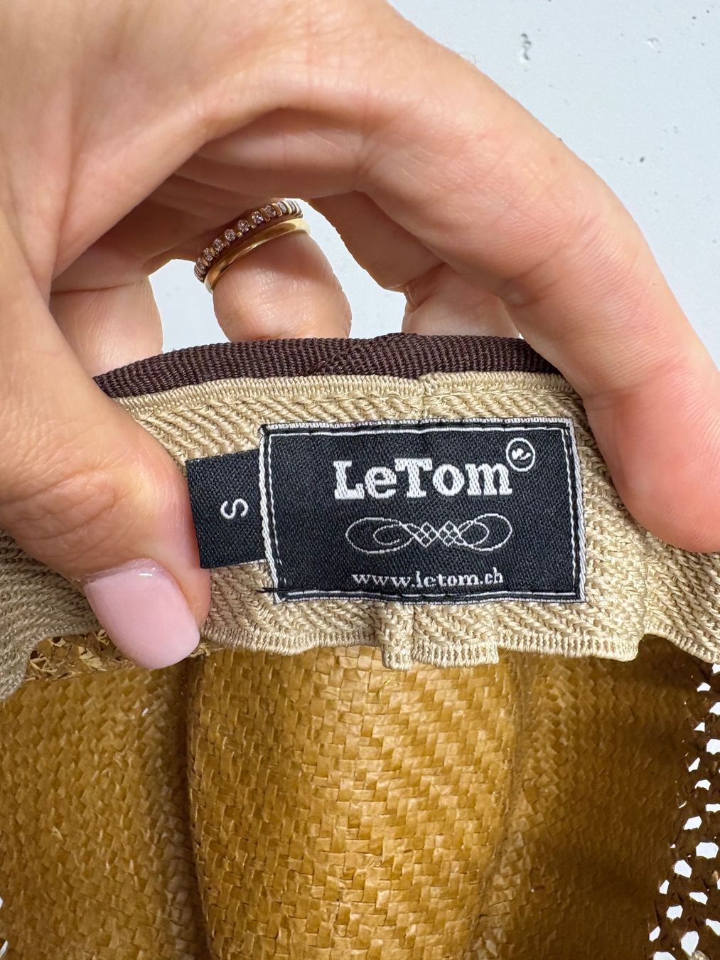 Hüte, Mützen & Caps: Letom Strohhut mit Band  braun Hut Gr. S – Neu (gemäss Beschreibung) aus Regensdorf von secondchancefashion 6