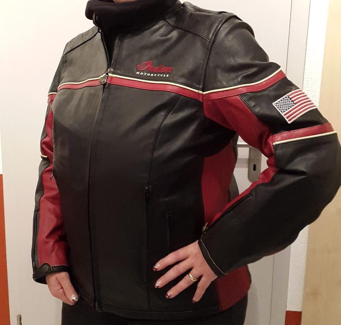 Indian Motorcycle Giacche: Indian Ledermotorradjacke – Nuovo (secondo la descrizione) da Müllheim venduto da Baedy1