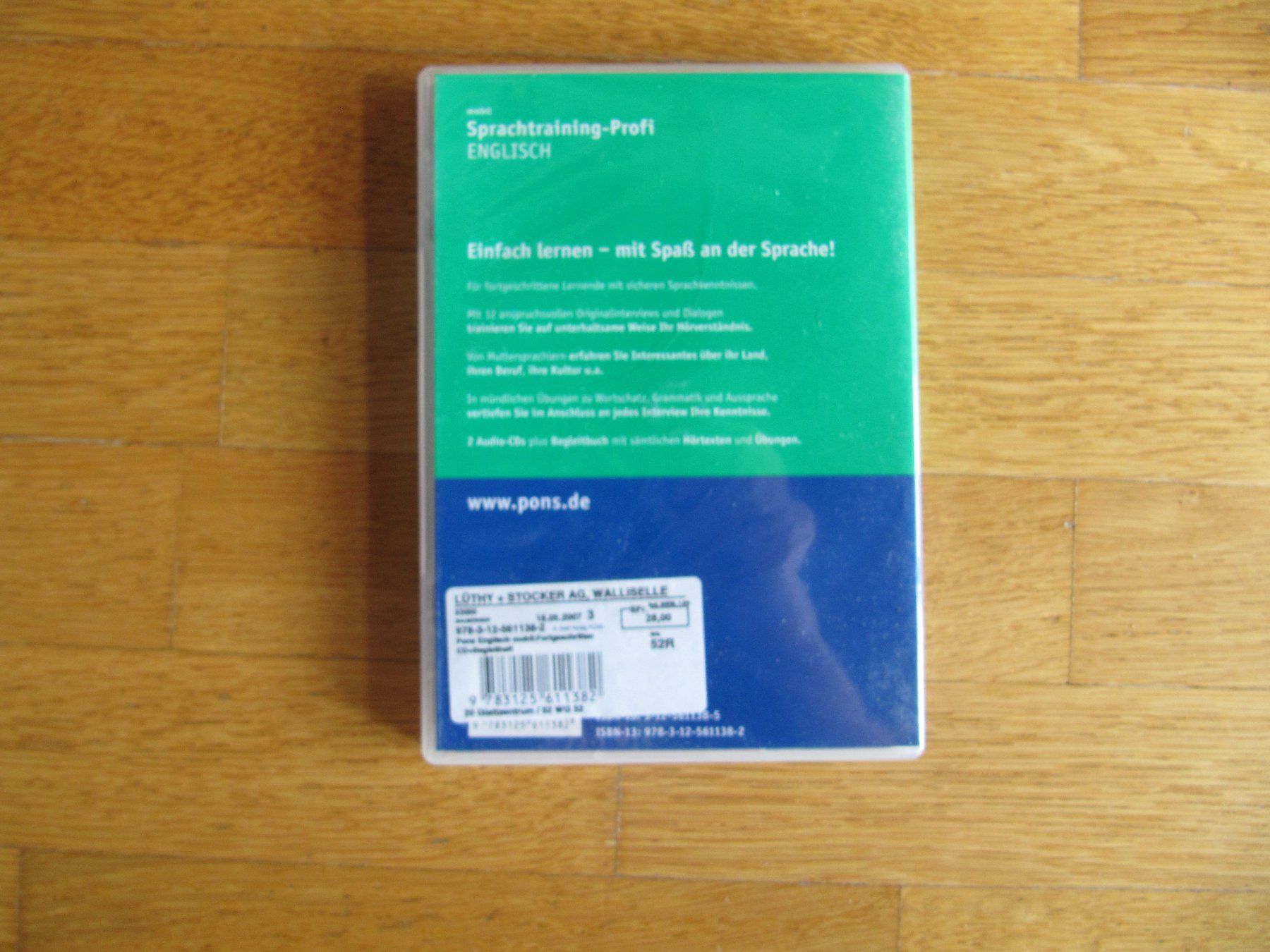 CD & DVD-Rohlinge: PONS mobil Sprachtraining-Profi Englisch 2 AudioCD – Gebraucht aus Würenlos von Carabella0 2