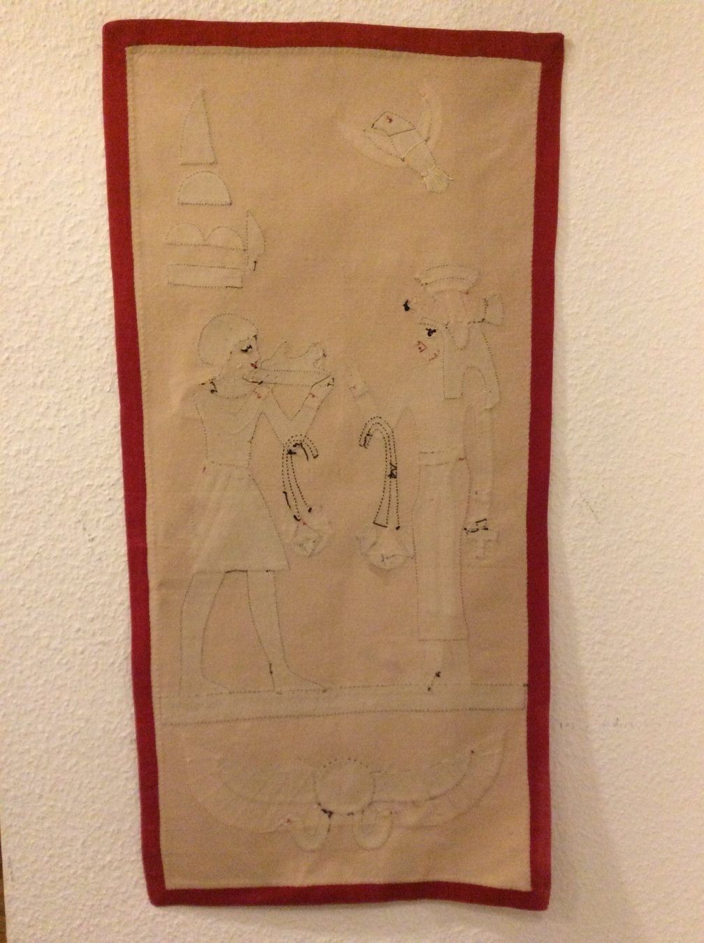 Dipinti: Appliqué de Tissus - Egypte – Usato da Genève venduto da edelweiss1900 5