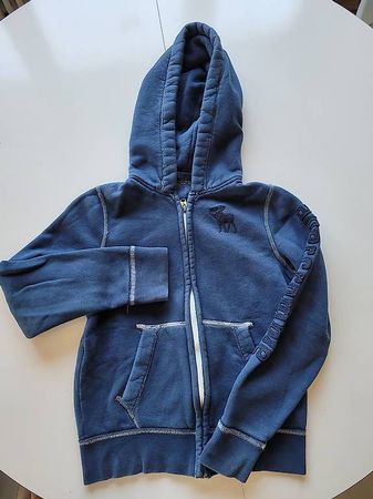 Felpa blu Abercrombie ragazzo taglia L