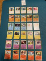 Pokemon Sammelkarten, Set mit 30 Stk. von 2020