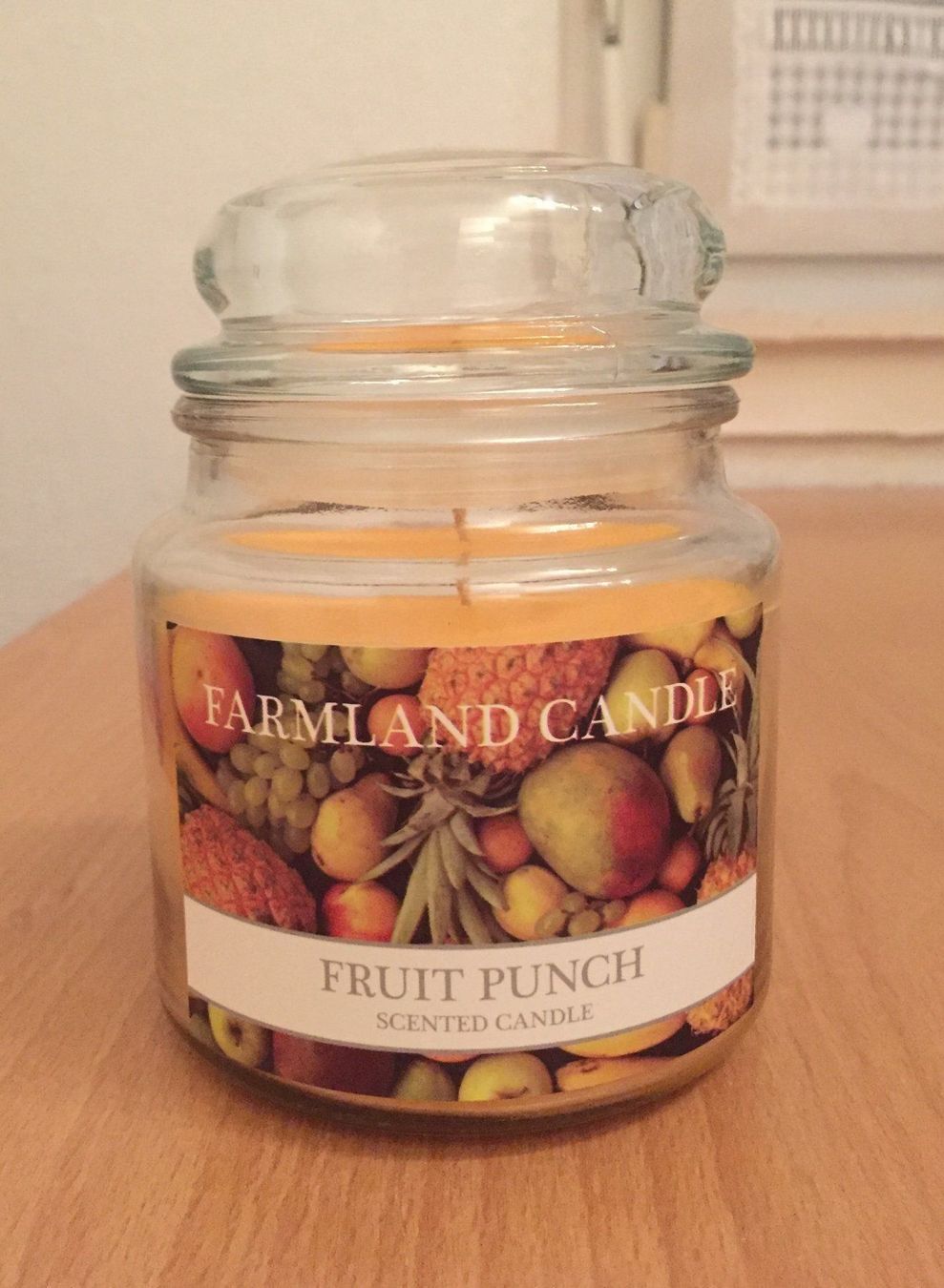 Candele: Duftende Kerze im Glas Fruit Punsch – Nuovo e nell'imballaggio originale da Basel venduto da Seifehuesli