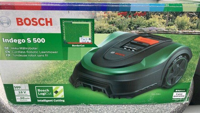 Bosch Rasen Roboter Indego S 500 mit Garage Kaufen auf Ricardo