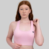 Sport BH Damen Seamless HighSupport Fitness Yoga TOP M Pink