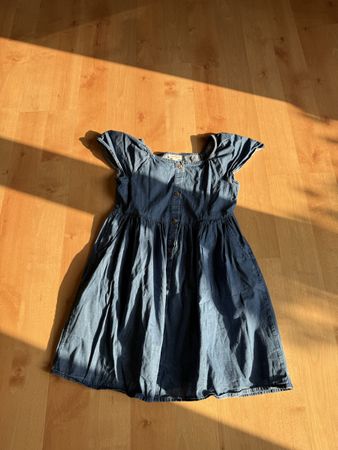 Cat & Jack Girls Denim Dress Size (10/12)