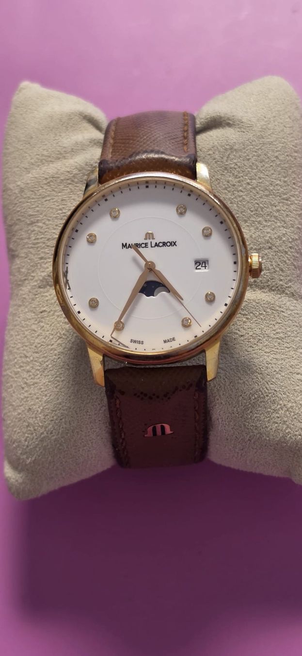 Maurice Lacroix Orologi: MAURICE LACROIX  ELIROS  DATE Steinless STEEL – Usato da Neftenbach venduto da Taschen-Uhren 4