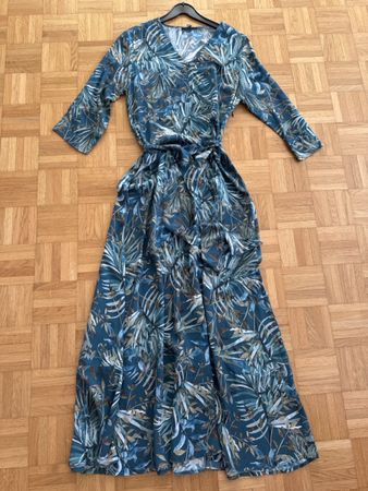 Nile Blue Maxi Dress S