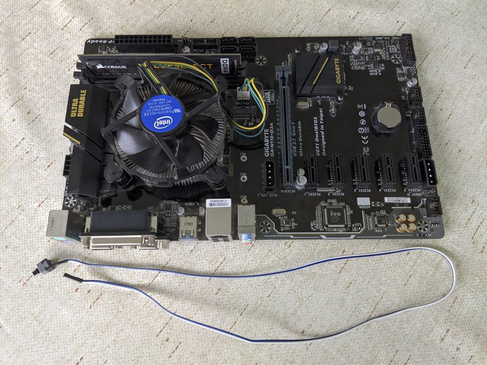 GIGABYTE GAH110D3A Motherboard + CPU & RAM Kaufen auf Ricardo