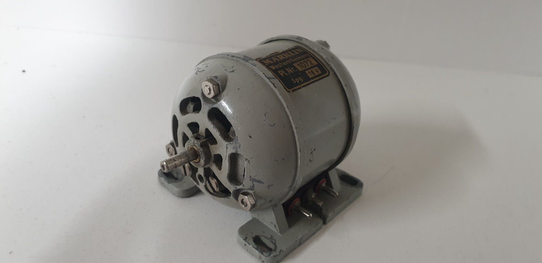 Märklin Modellini di ferrovie: Märklin Drehstrommotor 1072 – Usato da Geroldswil venduto da TopTrain54 3