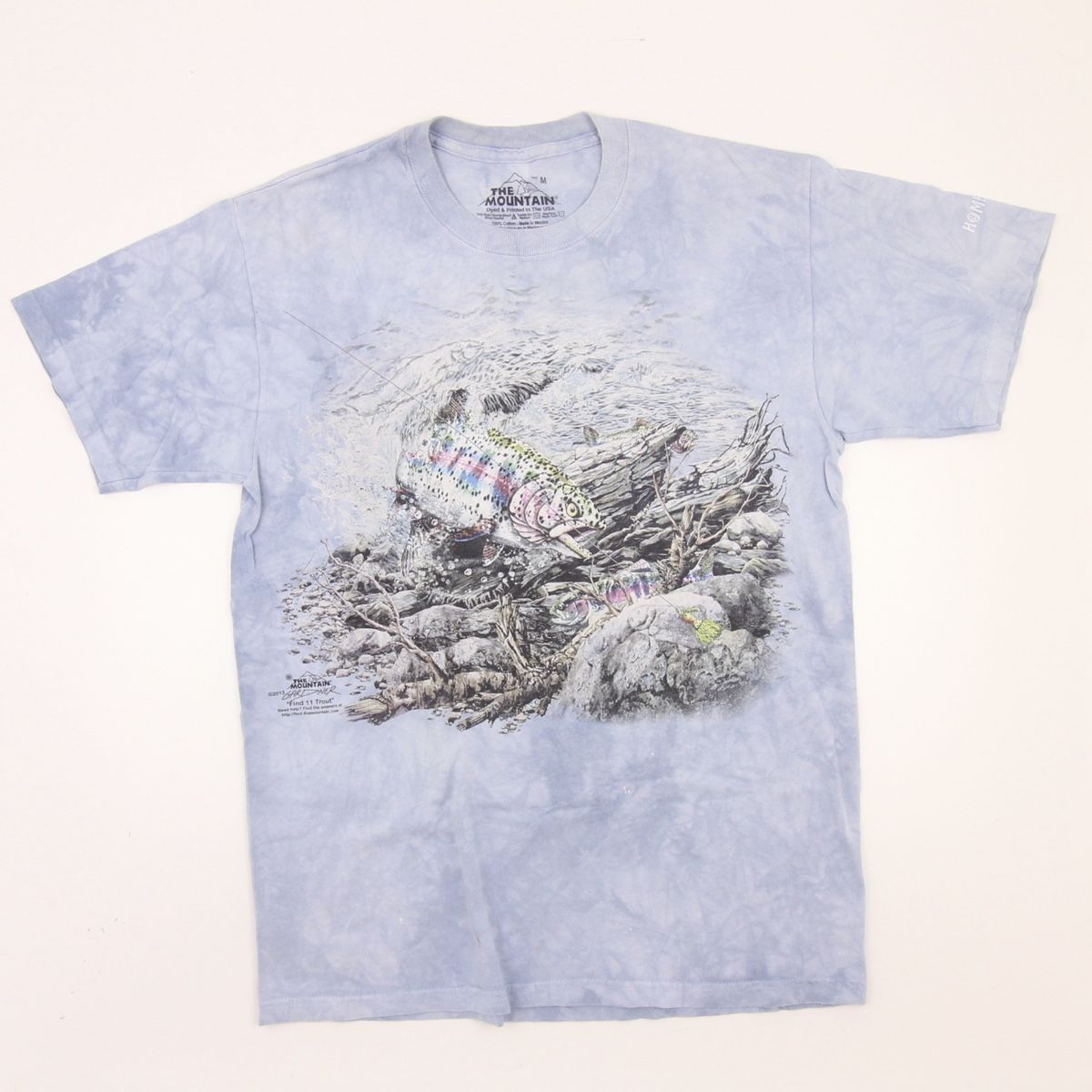 T-shirt: The Mountain Fish Shirt – Usato da Bern venduto da Padeeeh