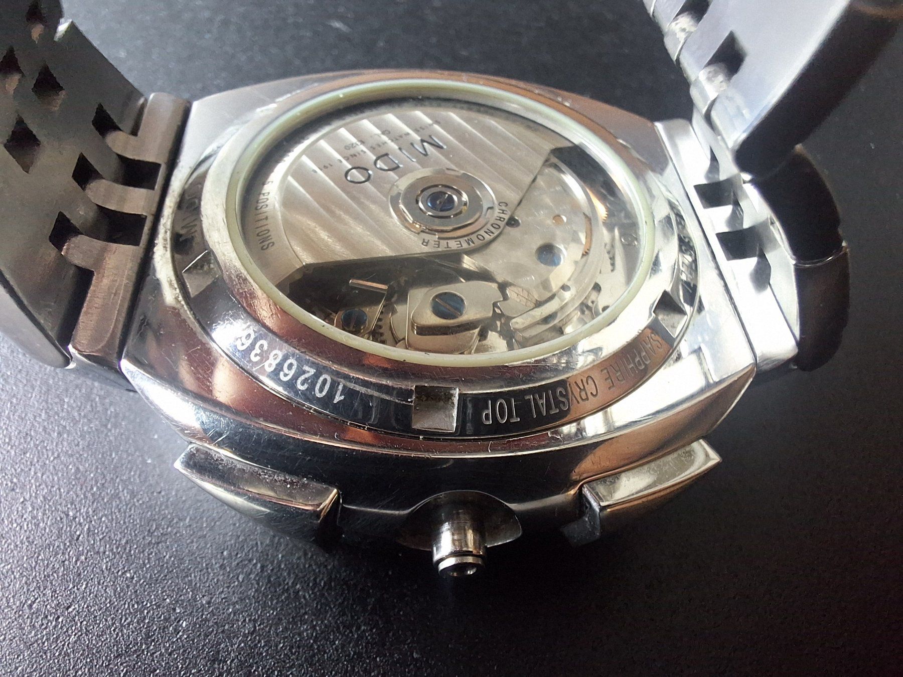 Mido Orologi: Mido All Dial Chronograph Chronometer – Difettoso da Allschwil venduto da SimauK 5